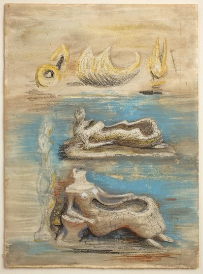 A Land: His Lines Follow Life Back into the Stone by Henry Moore