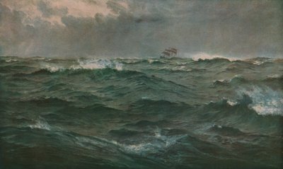 Rough Weather in the Mediterranean, 1874 by Henry Moore