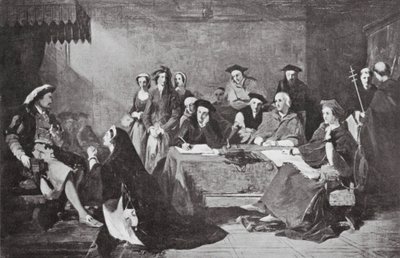 The Trial of Catherine Howard by Henry Nelson (after) O