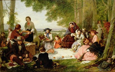 A Picnic by Henry Nelson ONeil