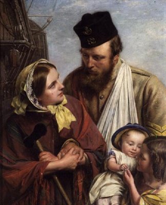 Home Again by Henry Nelson ONeil
