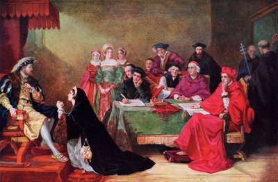 The Trial of Queen Catherine by Henry Nelson O