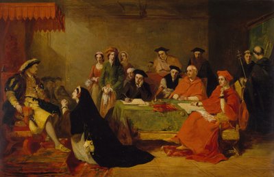 The Trial of Queen Catherine of Aragon by Henry Nelson O