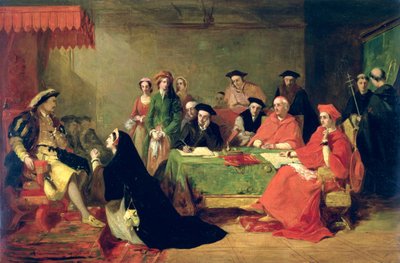 The Trial of Queen Catherine of Aragon by Henry Nelson ONeil