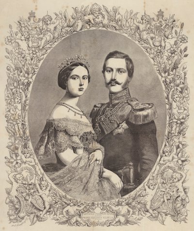 Victoria, Princess Royal of England, Prince Friedrich Wilhelm of Prussia by Henry Noel Humphreys