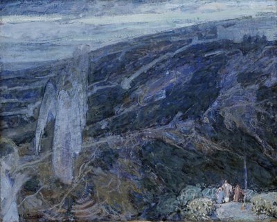 Angels Appearing before the Shepherds by Henry Ossawa Tanner