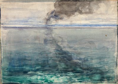 Crossing the Atlantic Return Home by Henry Ossawa Tanner