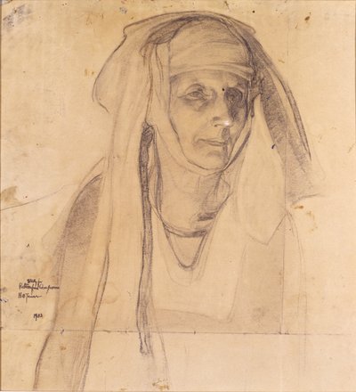 Study for Mary, Return from the Crucifixion by Henry Ossawa Tanner