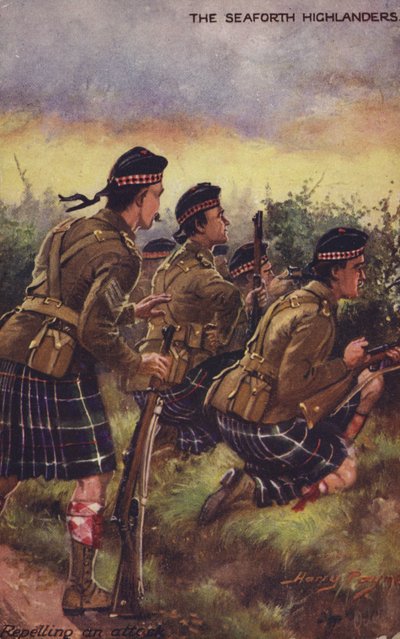 The Seaforth Highlanders by Henry Payne