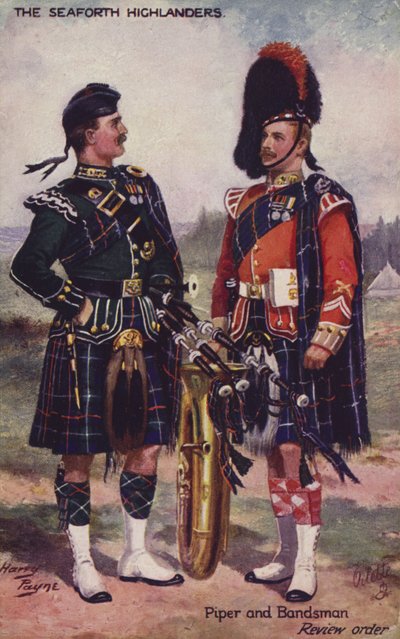 The Seaforth Highlanders by Henry Payne