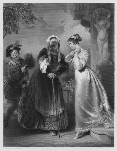 Juliet and the Nurse by Henry Perronet (after) Briggs