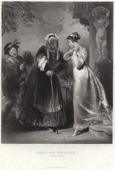 Juliet and the Nurse by Henry Perronet Briggs
