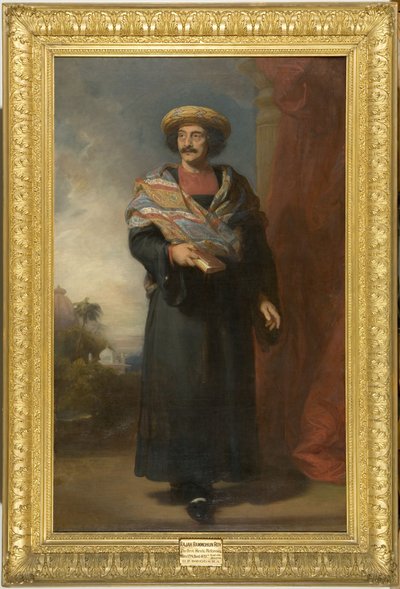 Portrait of Rammohun Roy (1774-1833) by Henry Perronet Briggs