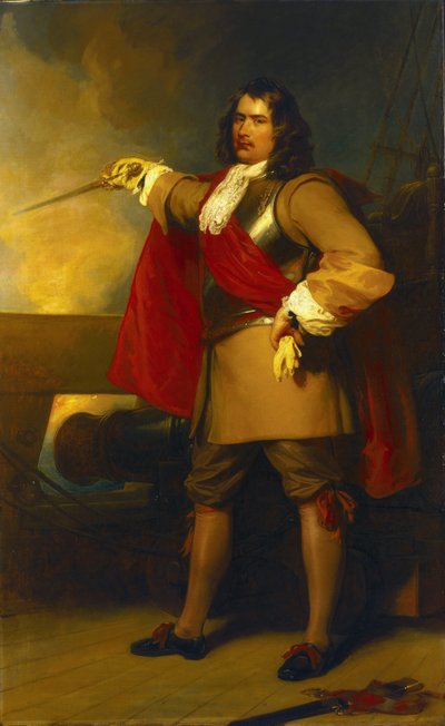 Portrait of Robert Blake by Henry Perronet Briggs