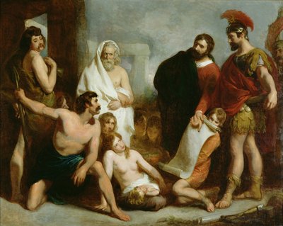 The Romans Teaching the Mechanical Arts to the Ancient Britons by Henry Perronet Briggs