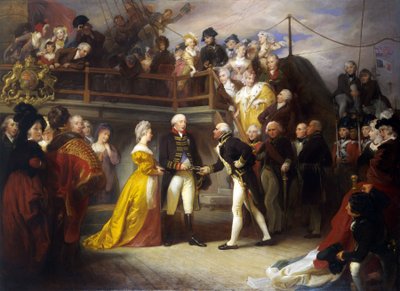 Visit by King George III by Henry Perronet Briggs