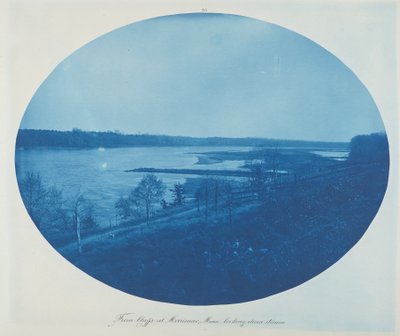 From Bluffs at Merrimac, Minn. Looking Downstream by Henry Peter Bosse