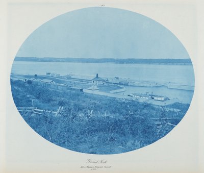 Guard Rock, Des Moines Rapids Canal L.W. by Henry Peter Bosse