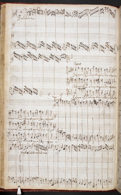 Purcell’s Autograph Score of 