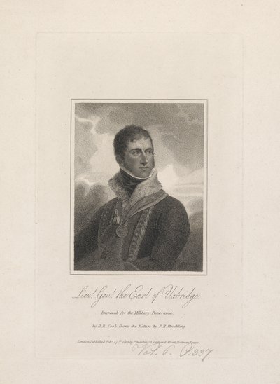 Lieutenant General, Henry Paget, the Earl of Uxbridge by Henry R. Cook