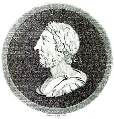 Portrait of Charlemagne, from 