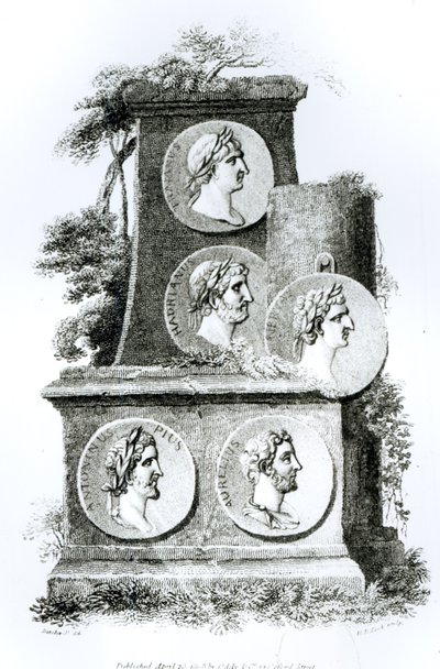 Portraits of Roman Emperors from 