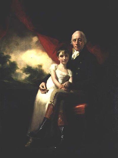 John Stirling of Kippendavie and his daughter, Jane by Henry Raeburn