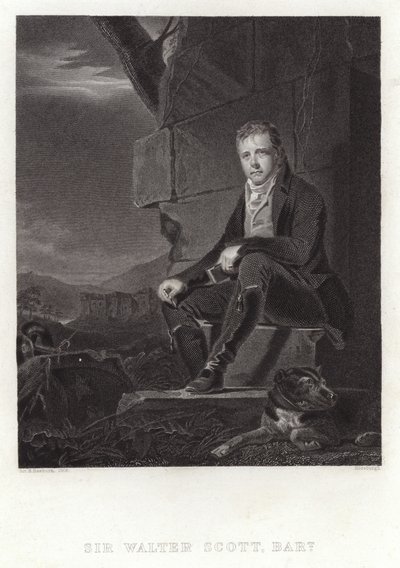Portrait of Sir Walter Scott by Henry Raeburn