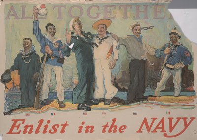 All Together! Enlist in the Navy by Henry Reuterdahl
