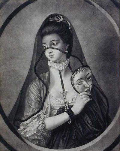 The Fair Nun Unmasked, Engraved by Carington Bowles by Henry Robert (after) Morland