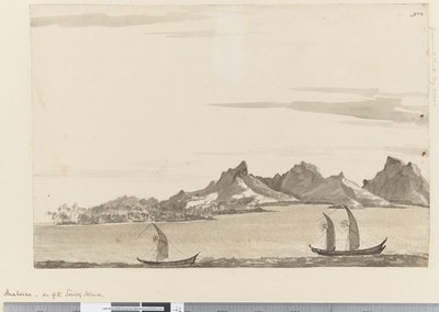 Huaheine, one of the Society Islands, 1768-75 by Henry Roberts