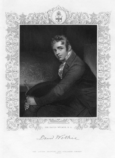 Sir David Wilkie 1785-1841, Scottish Painter, 19th Century by Henry Robinson