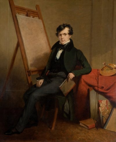 Portrait of the Artist (Self Portrait), 1826-1828 by Henry Room