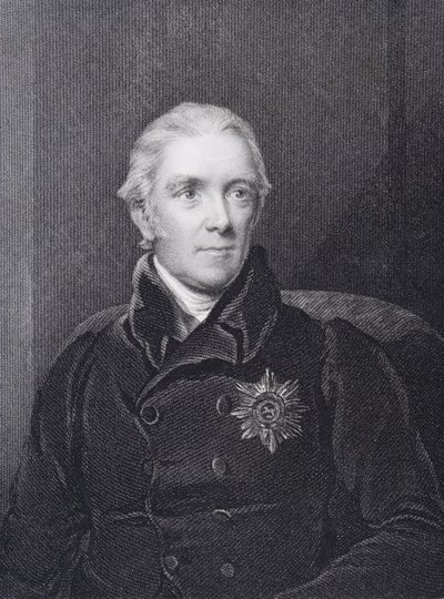 Sir Henry Halford, engraved by John Cochran by Henry Room