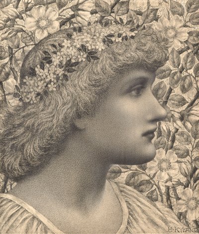 Florimel by Henry Ryland