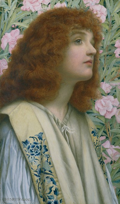 Oleander by Henry Ryland
