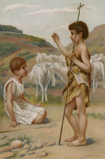 St John The Baptist by Henry Ryland