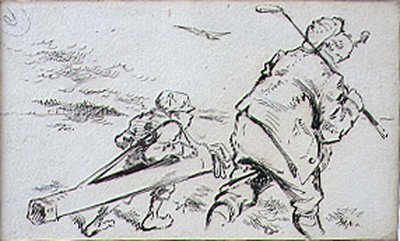 The Bumbling Golfer by Henry Sandercock