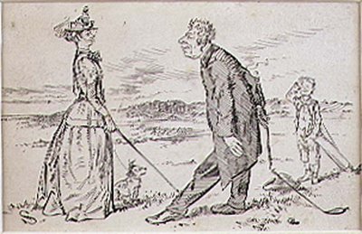 The Courteous Golfer, illustration to 