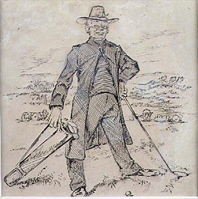 The Pensive Golfer, Illustration from 