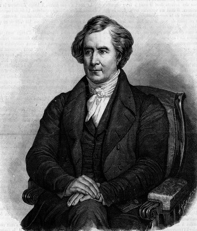 Portrait of Francois Arago, French astronomer, physicist and politician. (From Henri Scheffer