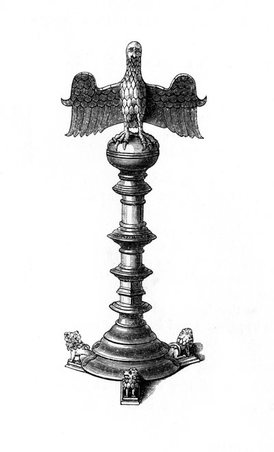 Lectern, c15th century, 1843 by Henry Shaw
