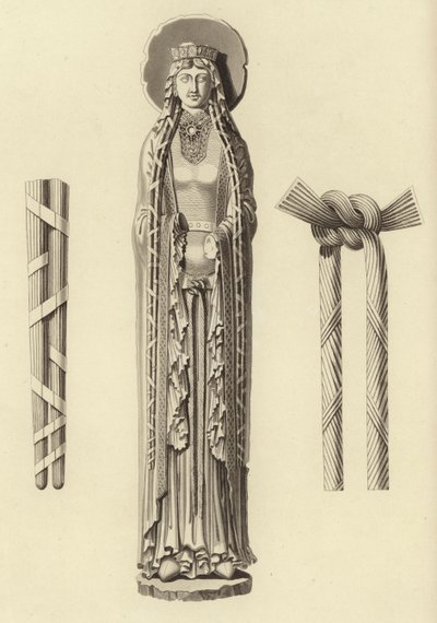 Queen Clotilda by Henry Shaw
