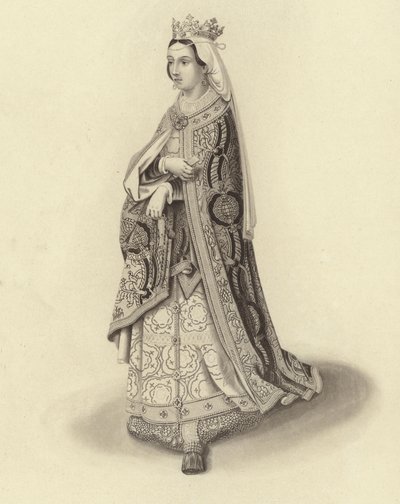 Queen Philippa by Henry Shaw