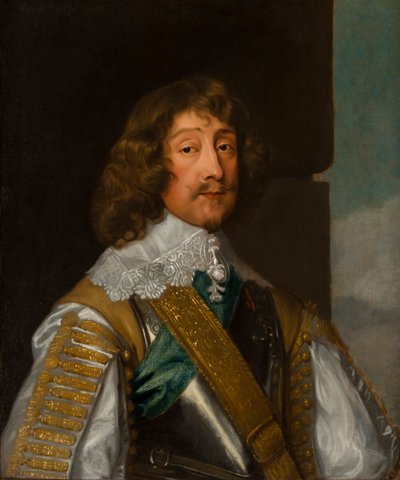 Portrait of Henry Rich, 1st Earl of Holland (1590-1649) by Henry Stone