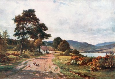 A Croft near Taynulit, Loch Etive, Argyllshire by Henry Sutton Palmer