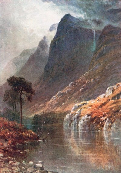 Beneath the Crags of Ben Venue, Perthshire by Henry Sutton Palmer