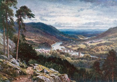 Dunkeld and Birnam from Craigiebarns, Perthshire by Henry Sutton Palmer