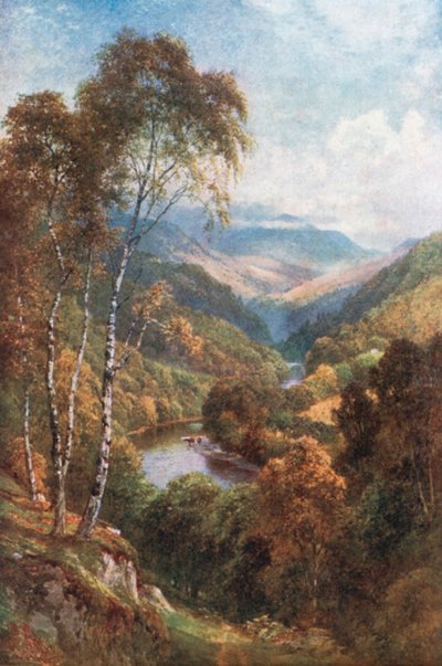 Looking up the Pass of Killiecrankie, Perthshire by Henry Sutton Palmer