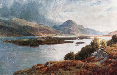 The Isles of Loch Maree, Ross-Shire by Henry Sutton Palmer